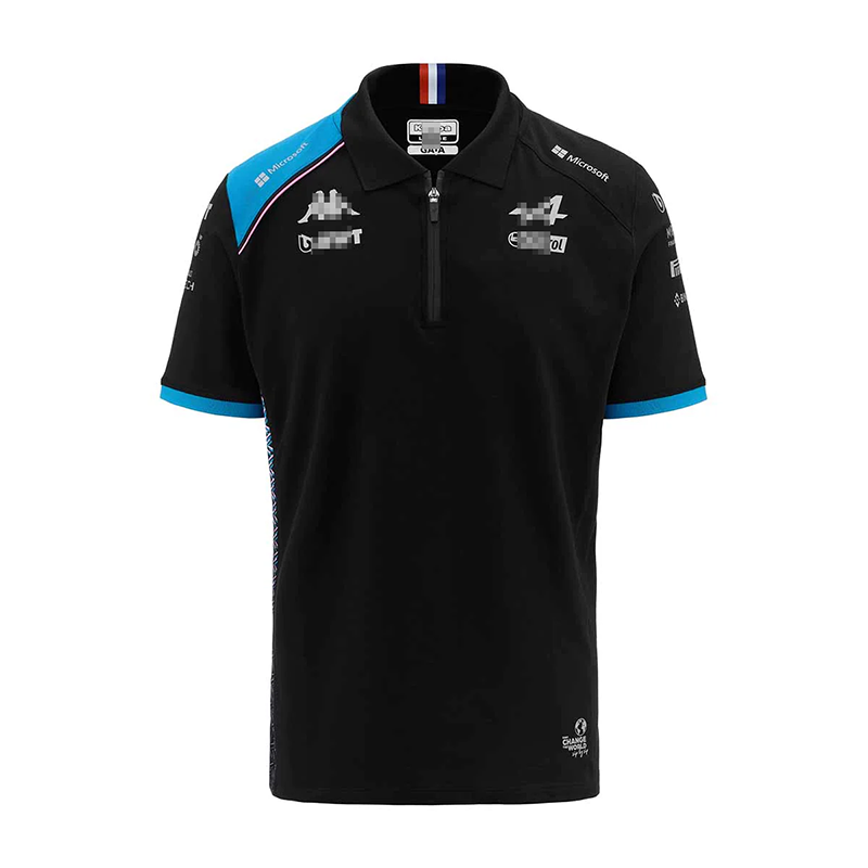 Polo BWT Alpine F1 Racing Team Negro 2023